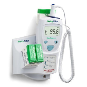 Welch Allyn 01692-301 SureTemp Plus 692 Electronic Thermometer Rectal Probe  Wall Mount with 9 ft cord